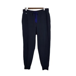 Figs Tansen Jogger Scrub Pants in Night Sky Size Large Short.